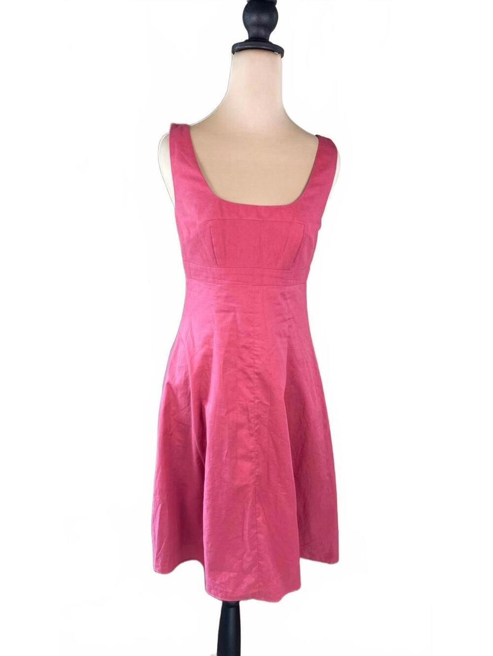 Narciso Rodriguez Pink Sleeveless Dress Made in Italy Size 2